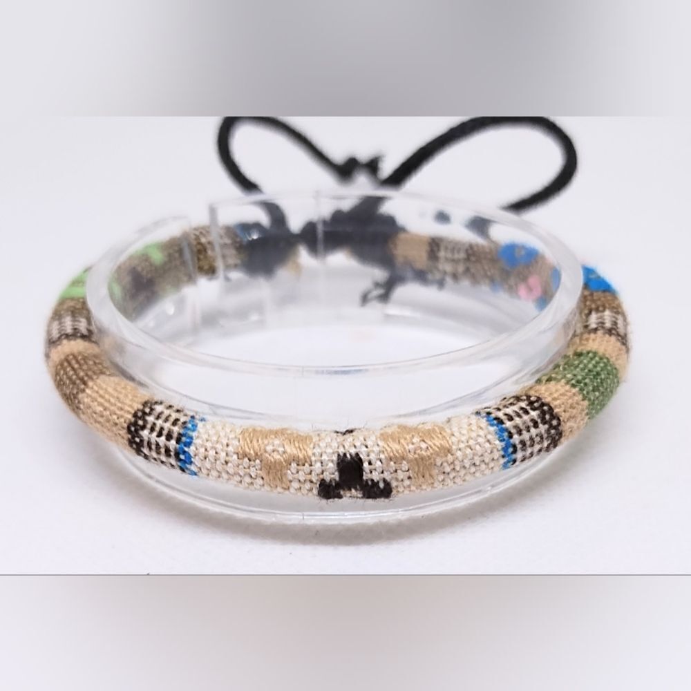 Men's bracelet striped punk hemp new e40